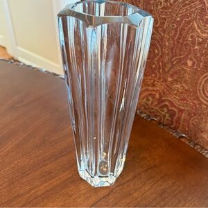 Strombergshyttan B1139 Swedish Mid-Century Art Glass Signed Vase, 1960s